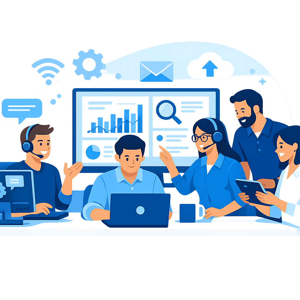 Team illustration