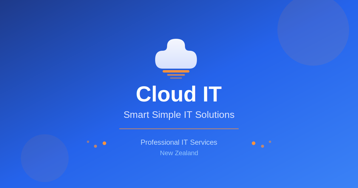Cloud IT | Smart Simple IT Solutions - Rotorua, New Zealand